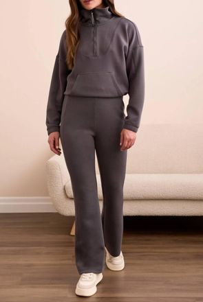 Tribal Pull On Pants In Grey
