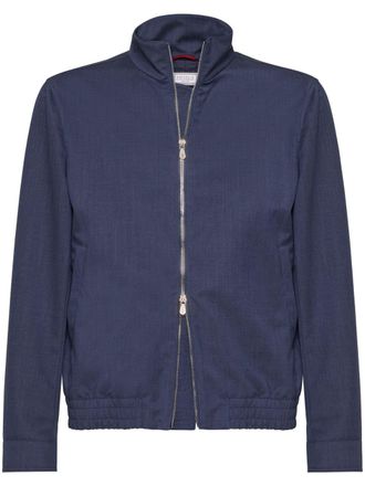 Brunello Cucinelli Bomberjack - Blauw