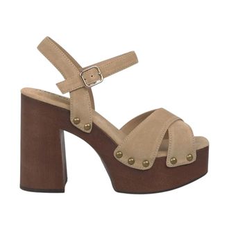 Alma En Pena Extra Platform Sandal - female - ALMA EN PENA - High Heel Sandals - Beige - 8 UK - Shoes