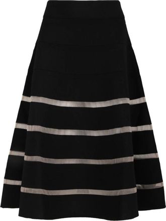 Balmain Mujer, Faldas, Negro, Talla: S