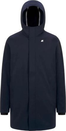 K-Way Marlyn Bonded Jacket - Heren - Regenjassen - Blauw - S - Jassen