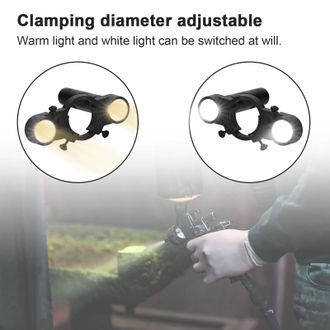 OEM Proyector De Pulverizaci&oacute;n Led Autom&aacute;tico, Luz De Pintura Universal, Sistema De Iluminaci&oacute;n Para Pulverizaci&oacute;n, Doble Color Blanco Y Templado