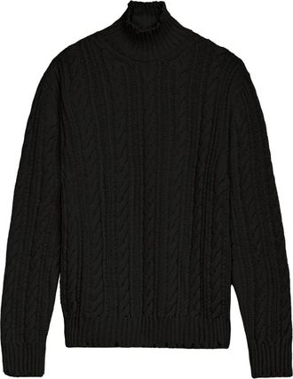 A Paper Kid Heren, Truien, Zwart, Maat: L Kasjmier