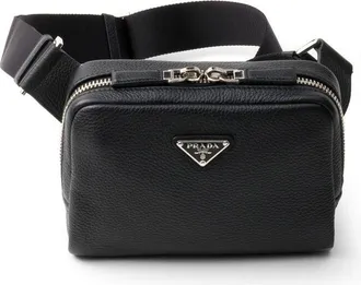 Prada Brique Saffiano Leather Bag