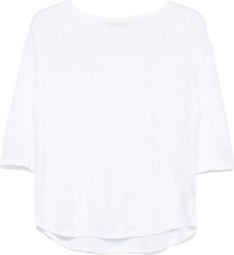 Majestic Filatures Mujer, Camisetas, Blanco, Talla: S