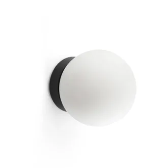 Netlighting Ping Bathroom Wall Lamp Matt Black 3000K IP44