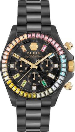 Philipp Plein Nobile Lady Rainbow Chrono Horloge - Dames - Horloges - Veelkleurig - ONE Size - Accessoires