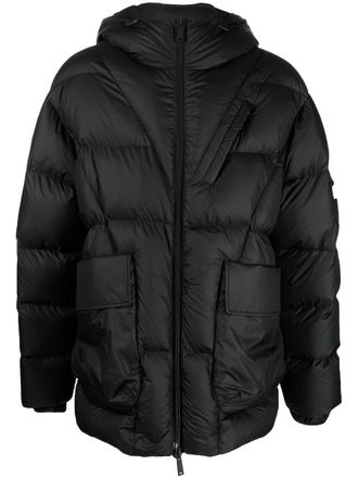 Dsquared2 Donsjas met capuchon - Zwart