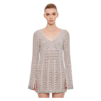 Marco Rambaldi Knitted Dresses, female, Multicolor, S, Knitted Dress