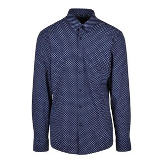 HUGO BOSS Hugo, Casual Shirts, male, Blue, Size: 2XL P-Hank Shirt