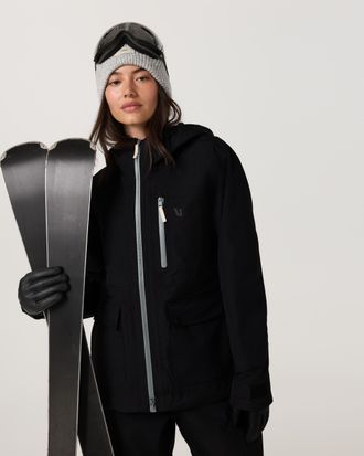 Vuori Clothing Womens Taika Snow Shell | Black | XS, Size Extra Small