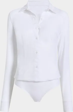 Commando Classic Ribbed Button-Down Bodysuit