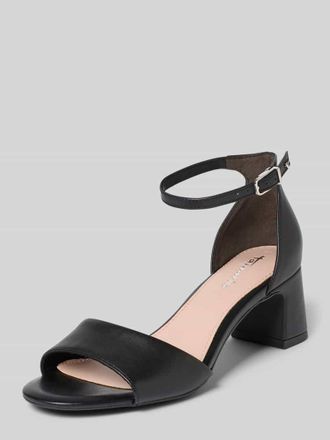 Tamaris Tamaris Sandaletten aus echtem Leder in Black, Gr&ouml;&szlig;e 36