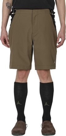 Roa Knee-Length Utilitarian Hiking Shorts With Hidden Closure And Adjustable Buckle