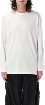 Yohji Yamamoto Hombre, Camisetas, Blanco, Talla: M