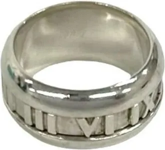 Tiffany & Co. Silver Silver 925 Band Ring (Pre-Owned)