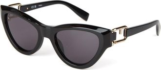 Furla Zonnebril Glanzend Zwart