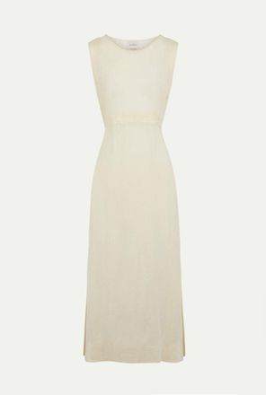 Le Kasha Dress Linen Woman Cover Up Clothing