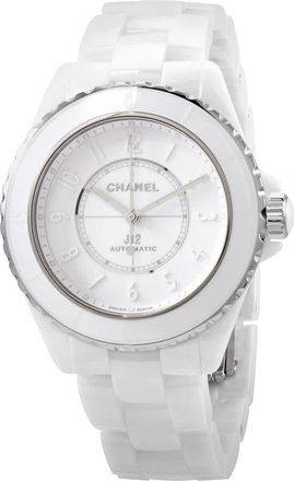 Chanel J12 Automatic White Dial Ladies Watch H6186