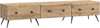 vidaXL Mueble De Tv 147 X 34,5 X 30 Cm Roble Artisan Vidaxl