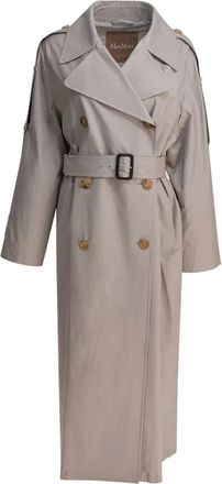 Max Mara belted double-breasted trench coat - Neutrals