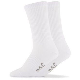 P.A.C. Logo-Socke 2-Pack Everyday Crew Multifunktionssocken - Unisex | wei&szlig;