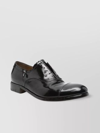 Premiata suede leather lace-up shoes