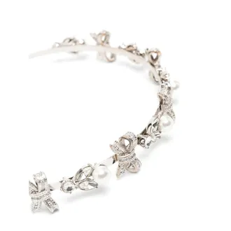 Self Portrait Silve Headband - Silver