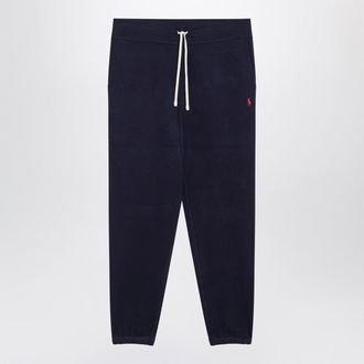 Polo Ralph Lauren Navy Blue Cotton Blend Jogging Pants