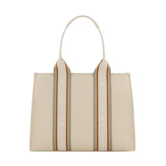 A|X Armani Exchange Bolsa Shopper - Bags - Mujer - Beige - ONE SIZE