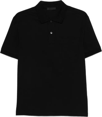 Prada Polo con taschino - Nero