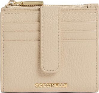 Coccinelle Portafoglio con bottone a pressione - Toni neutri