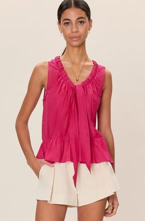 Rebecca Taylor Lilou Tank in Fuchsia at Nordstrom, Size X-Small