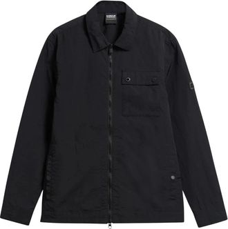 Barbour Inline Overshirt - Heren - Zomerjassen - Zwart - S - Jassen