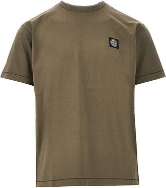 Stone Island Compass Rose patch T-shirt Man L