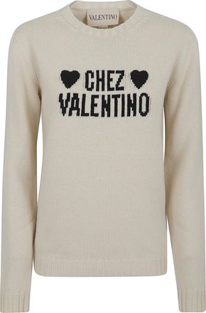 Valentino Garavani Maglia Embroideries Wool
