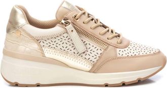 Xti Womens Trainer Sneakers In Beige