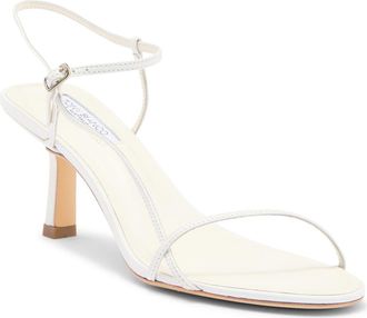Tony Bianco Caprice Ankle Strap Sandal in White Kid at Nordstrom, Size 8.5