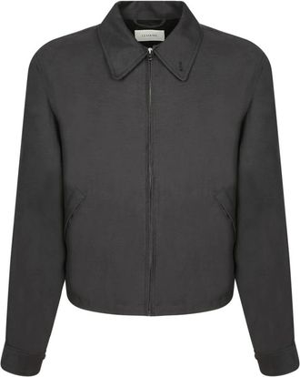 Christophe Lemaire Jassen, Heren, Zwart, M, Katoen, Short Blouson