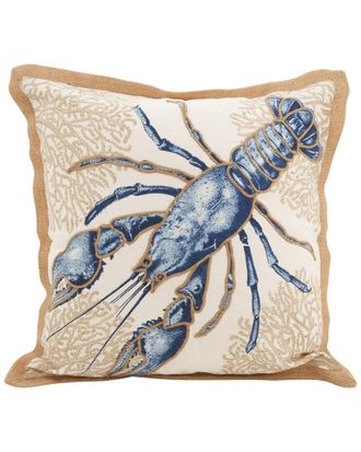 Saro Lifestyle Lobster Down-Filled Pillow