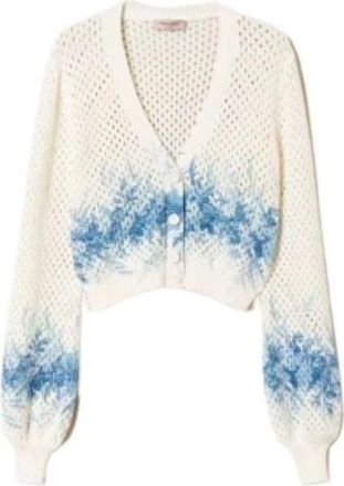 Twinset Cardigans - Dames - Vesten - Veelkleurig - S - Katoen - Truien & Vesten