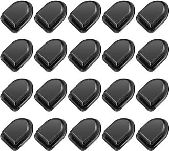 OEM Ganchos Adhesivos Para Coche, 20 Unidades, Miniganchos Invisibles Negros Autoadhesivos, Multifuncionales Para Salpicadero, Llaves, Usb, Auriculares, G