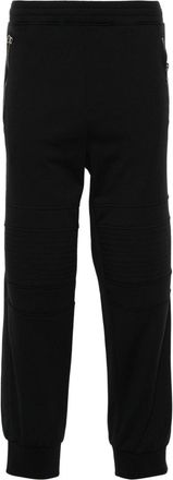 Neil Barrett seam-detailed track pants - men - Nylon/Cotton/Cotton - S - Black