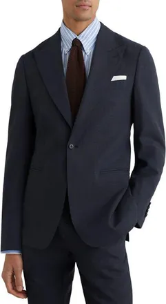 Reiss Fibre Wool Blazer in Airforce Blue at Nordstrom, Size 42