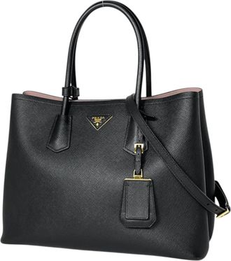 Prada Black Saffiano Tote Bag (Pre-Owned)