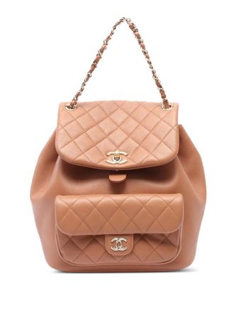 Chanel 2021s Duma backpack - Brown