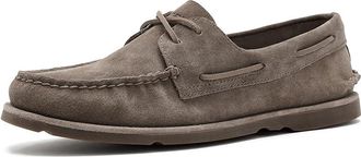Sperry Top-Sider Ao 2-Eye Ripple Mens Dress Flat Shoes Grey : 11.5 M (D), Leather