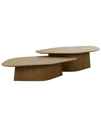 TOV Furniture Roche Nesting Coffee Table Set