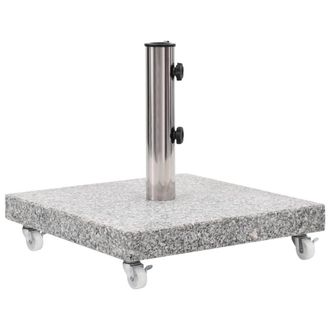 Berkfield Home Parasol Base Granite 30 kg Square Grey