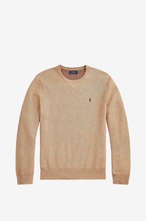 Polo Ralph Lauren Rundhalspullover aus Baumwollpiqu&eacute; Pony